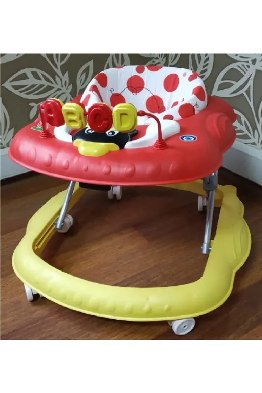 Seated Boby Musical Toy Walker Baby Walker TR Yellow-YELLOW - 2
