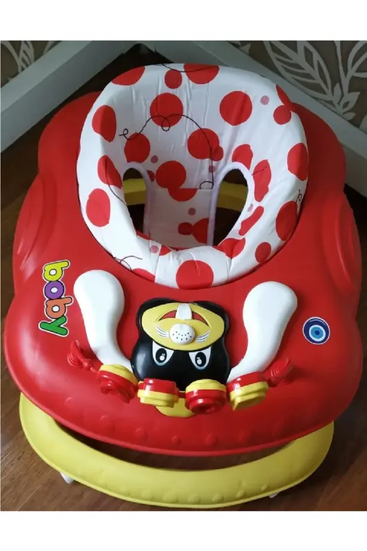 Seated Boby Musical Toy Walker Baby Walker TR Yellow-YELLOW - 3