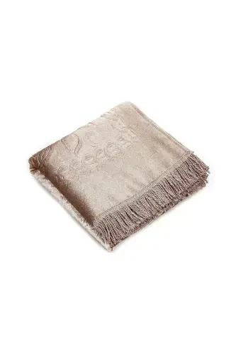 Seb sep ichida astarli süngerli sovg'a uchun qalin baxmal joynamoz pushti-pushti - 3