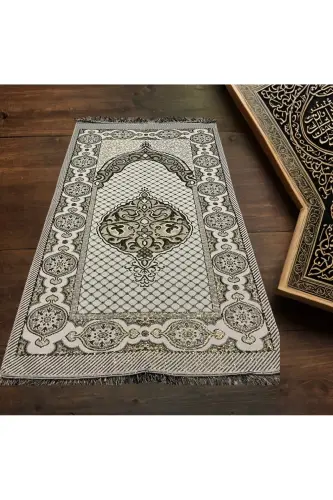 Seccade - Hac ve Umre Hediyelik - Okuluk -Toptan - Perakende-Sarı 