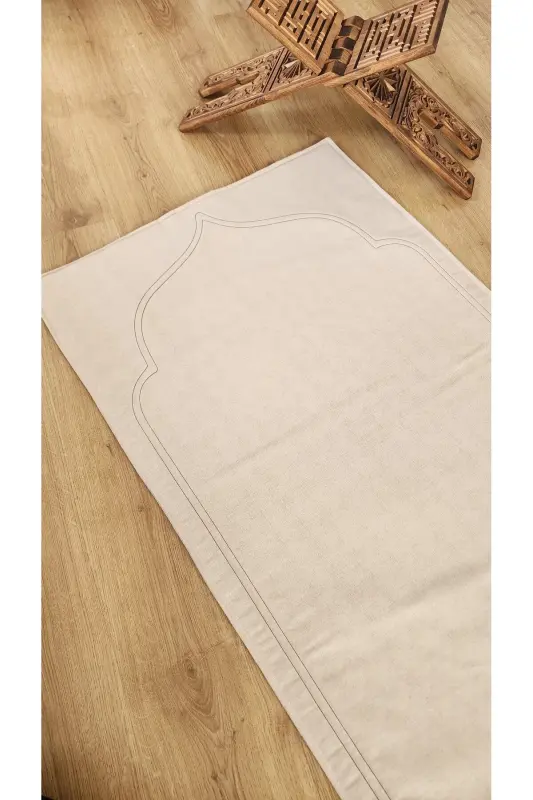 Seccade Naturel Düz Yumuşak Iç Dolgulu 70x115 Ç1 - SADE-2 - 1