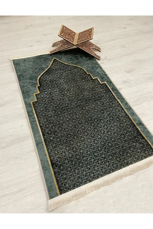 Seccade Sochli (lateks Taban) 75x125 O'lcham-Yashil - 2
