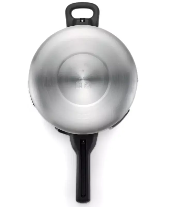 Secure Aluminum 6-Qt. Stovetop Pressure Cooker-Silver - 2