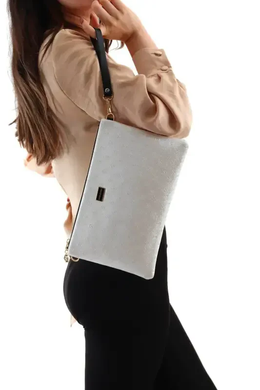 Silver & Polo - Siyah SP1034 Kadın Portföy & Clutch-46 SEDEF - 2