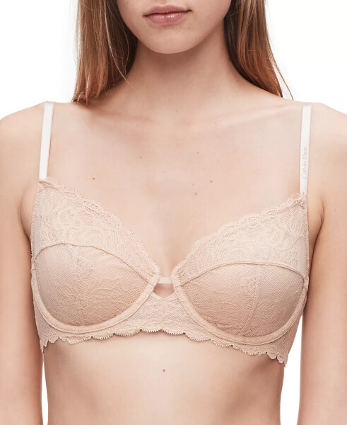 Seductive Comfort With Lace Full Coverage Bra QF1741 Bare (Nude 5) - 3