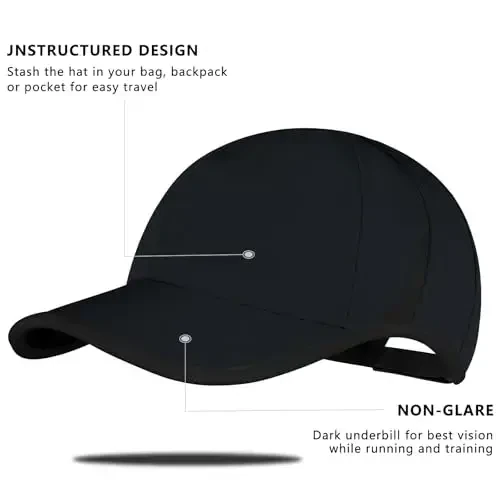SEEK SURE Golf Hat Lightweight Running Hat for Men Tennis Hat Women Baseball Cap - 5