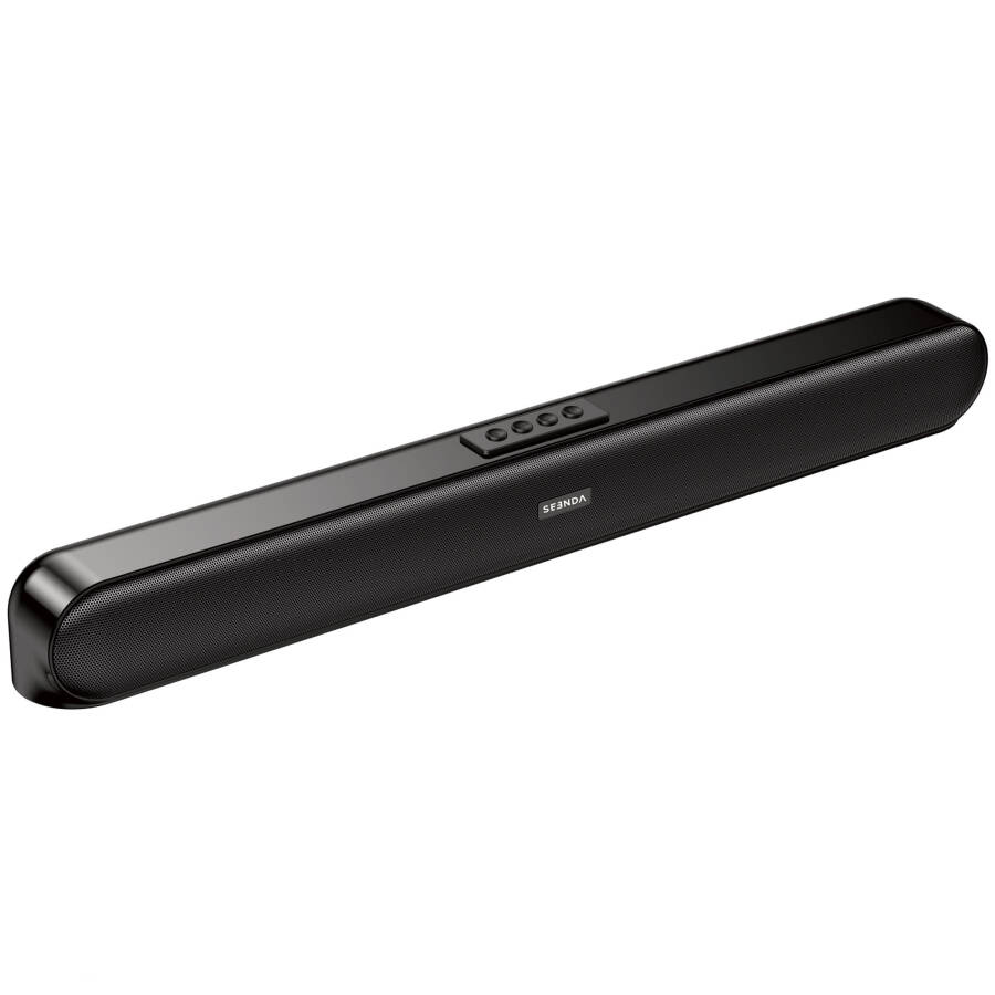 Seenda Sound Bar for TV, Wired & Wireless Bluetooth 5.0 3D Surround Speakers, AUX/COAX/HDMI/USB Connection - 1