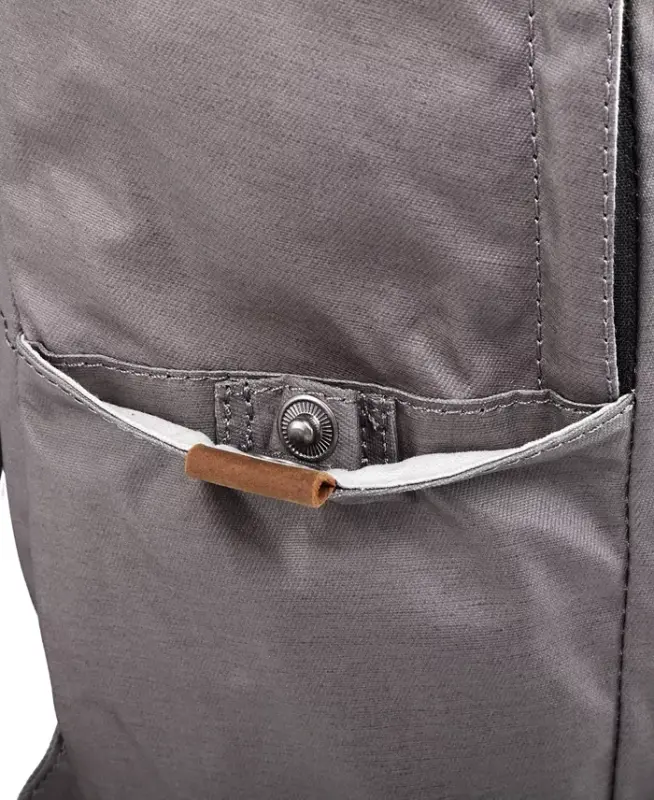 Urban Light Coated Canvas Backpack - Gray - 8