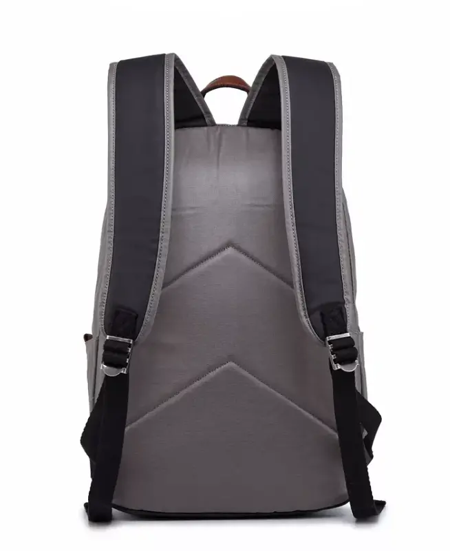 Urban Light Coated Canvas Backpack-Gray - 4