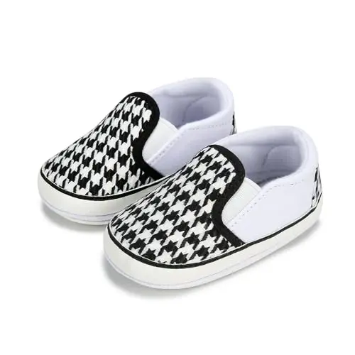 Sekantrol Baby Girls Boys Shoes,Infant Toddler Soft Sole Non Slip Flat Lazy Cute Loafers,Unisex Casual Oxford Dress Shoes - 3