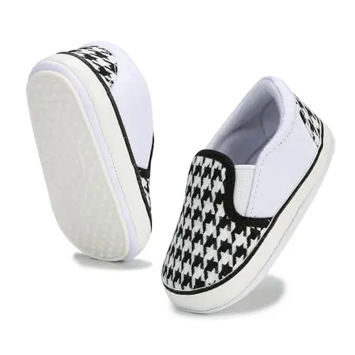 Sekantrol Baby Girls Boys Shoes,Infant Toddler Soft Sole Non Slip Flat Lazy Cute Loafers,Unisex Casual Oxford Dress Shoes - 5