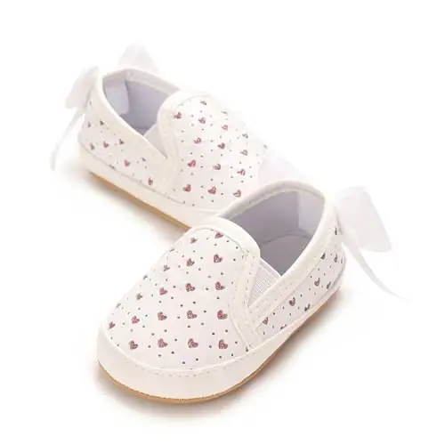 Sekantrol Baby Girls Boys Shoes,Infant Toddler Soft Sole Non Slip Flat Lazy Cute Loafers,Unisex Casual Oxford Dress Shoes - 5
