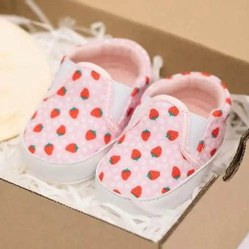 Sekantrol Baby Girls Boys Shoes,Infant Toddler Soft Sole Non Slip Flat Lazy Cute Loafers,Unisex Casual Oxford Dress Shoes - 6