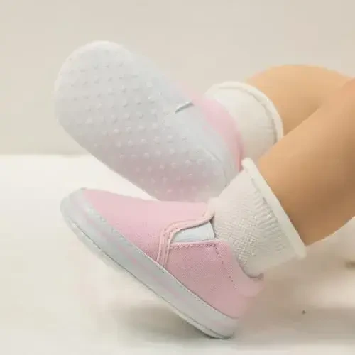 Sekantrol Baby Girls Boys Shoes,Infant Toddler Soft Sole Non Slip Flat Lazy Cute Loafers,Unisex Casual Oxford Dress Shoes - 6