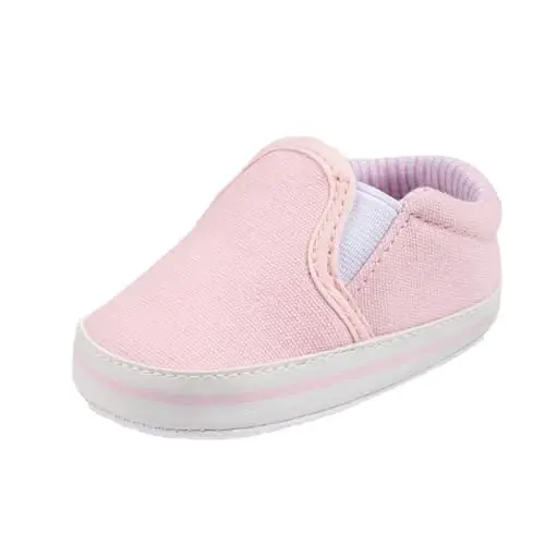 Sekantrol Baby Girls Boys Shoes,Infant Toddler Soft Sole Non Slip Flat Lazy Cute Loafers,Unisex Casual Oxford Dress Shoes - 2