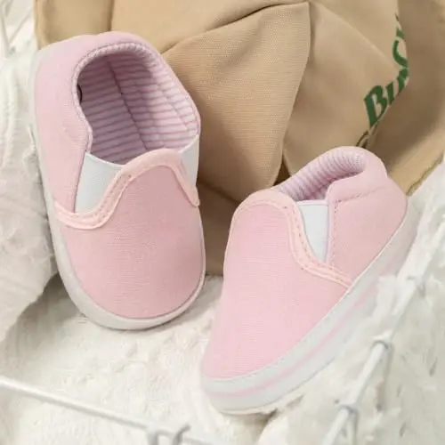 Sekantrol Baby Girls Boys Shoes,Infant Toddler Soft Sole Non Slip Flat Lazy Cute Loafers,Unisex Casual Oxford Dress Shoes - 4