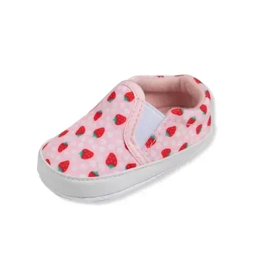 Sekantrol Baby Girls Boys Shoes,Infant Toddler Soft Sole Non Slip Flat Lazy Cute Loafers,Unisex Casual Oxford Dress Shoes - 2