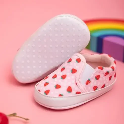 Sekantrol Baby Girls Boys Shoes,Infant Toddler Soft Sole Non Slip Flat Lazy Cute Loafers,Unisex Casual Oxford Dress Shoes - 4