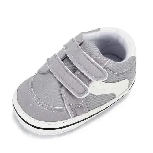 Sekantrol Baby Girls Boys Shoes,Infant Toddler Soft Sole Non Slip Flat Lazy Cute Loafers,Unisex Casual Oxford Dress Shoes - SEKANTROL (1)