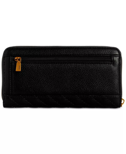 Sela SLG Large Zip-Around Wallet Black - 3