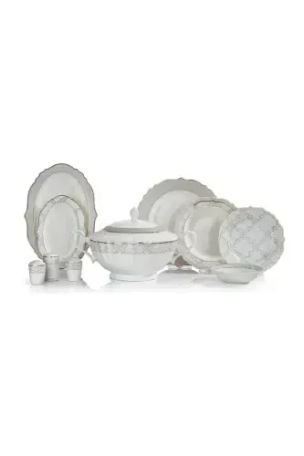 Selina Dinner Set 60 Pieces - Gold - 2 - 4