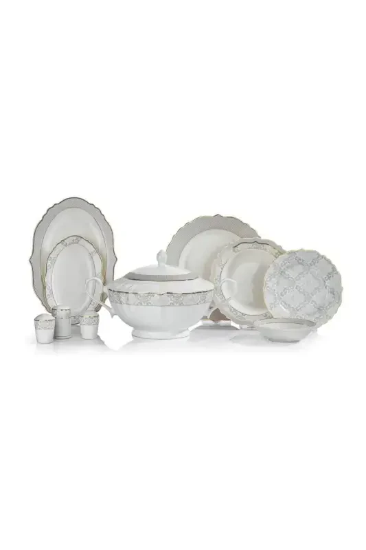Selina Dinner Set 60 Pieces - Gold - 2 - 4