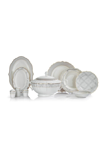 Selina Dinner Set 60 Pieces - Gold - 2 - 2