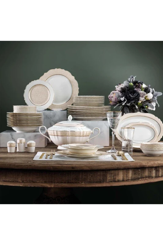 Selina Ovqat To'plami - 60 dona - Oltin Tagida - 03 - SCHAFER