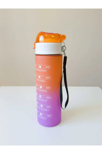 SELKA Motivational Water Bottle Water Bottle Bottle 500 Ml Tritan Gym Water Bottle BPA Free Bottle - 2