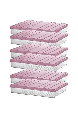 Selka Nora 6 Dona 2,25 Lt. Saqlash quti-kulrang - 5