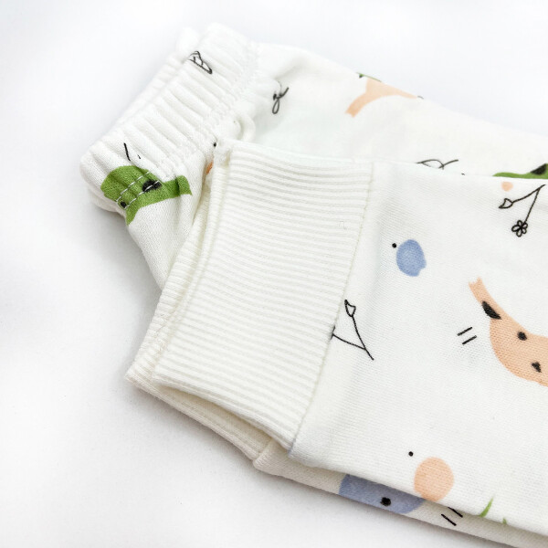 Sema Baby Happy Birds Baby Pajama Set 0-3 Months - 3