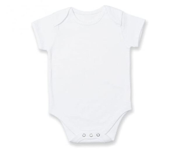 Sema Baby Premature Half Sleeve Cotton Snap-Button Bodysuit - White - 1