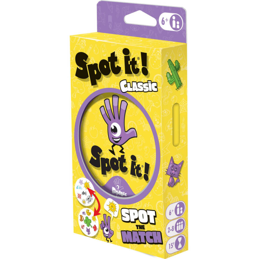 Семейная карточная игра Spot It Classic Eco-Blister для детей от 6 лет от Asmodee - 2