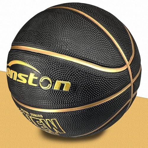 Senston 29.5'' Açık Hava Kapalı Ortam Kauçuk Basketbol Topu Resmi Boyut 7 Sokak Basketbolu Pompasıyla - 4