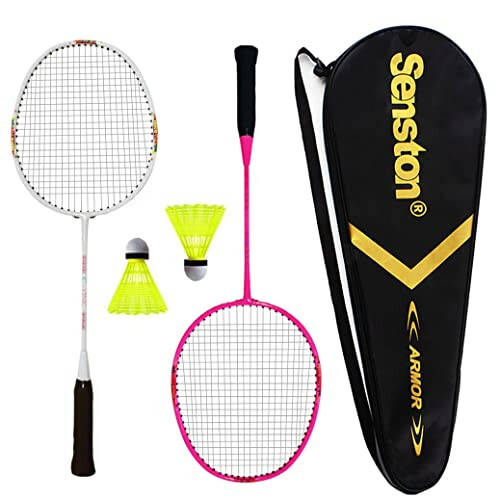 Senston Badminton Racket Set for Kids Children Badminton Racket Kit, Outdoor Racquet Sports Toys for Children Kids - 7