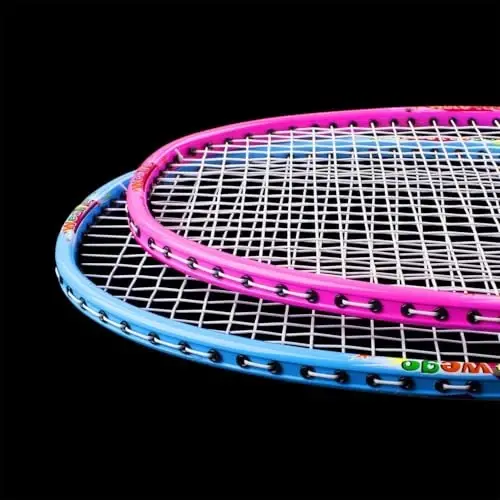 Senston Lightweight Beginner Badminton Set with 2 Rackets, 2 Shuttlecocks, Carry Bag - 4