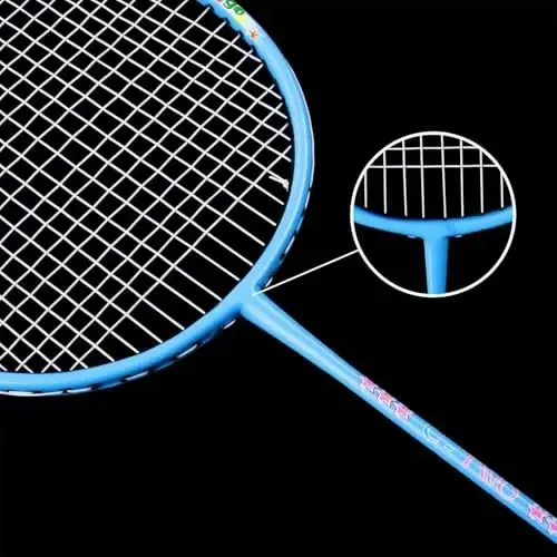 Senston Lightweight Beginner Badminton Set with 2 Rackets, 2 Shuttlecocks, Carry Bag - 6