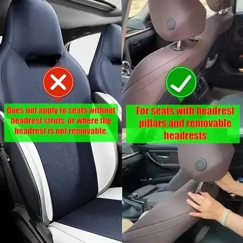 Sentoto Car Purse Hook, Purse Holder for Car, Purse Hook for Car, Multi-Functional Hidden Hooks, Headrest Hooks for Car, Car Storage Hooks Say Goodbye to The Messy Space, Boutique Deep Gun Color - 3