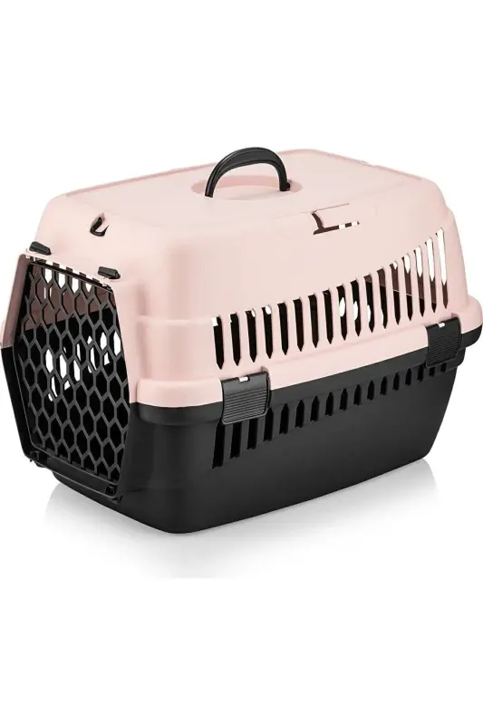 Şenyayla 5080 Pet Cat Dog Carrier Basket Light Pink - PETOZI
