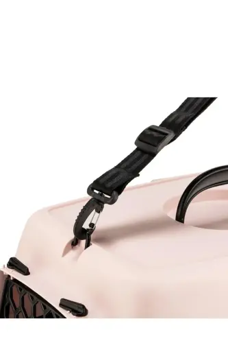Şenyayla 5080 Pet Cat Dog Carrier Basket Light Pink - PETOZI (1)