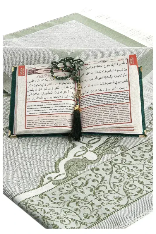 Sep sarlavhasi toʻplami Hashamatli ibodat toʻplami — Yashil rang - 4