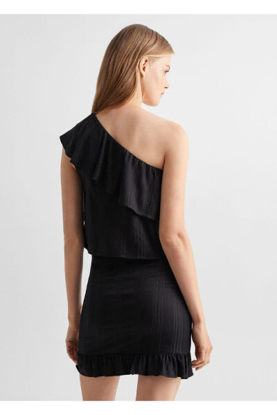 Sequin detailed asymmetric blouse - 4