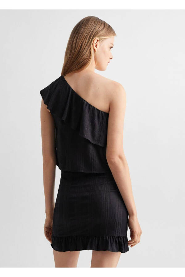 Sequin detailed asymmetric blouse - 4