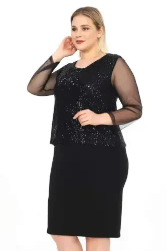 Sequin Evening Dress ND611 - 4