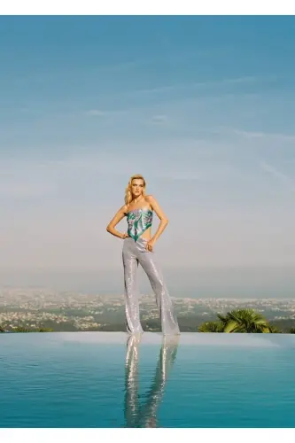 Sequin Pants - 8