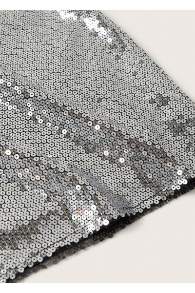 Sequined Envelope Dress - 8