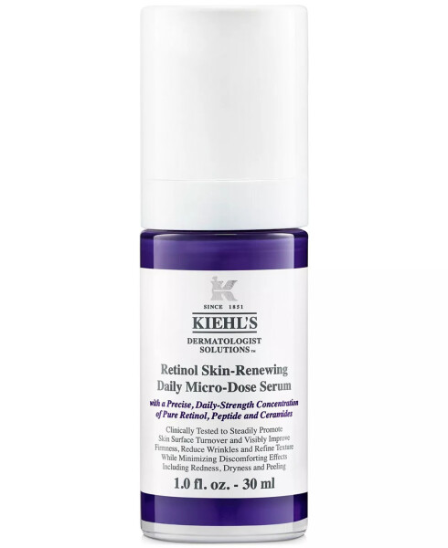 Seramidler ve Peptit içeren Mikro Dozlu Yaşlanma Karşıtı Retinol Serumu, 1-oz. Renksiz - 1