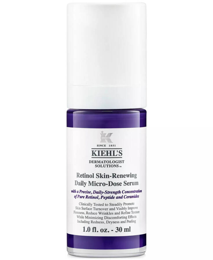 Seramidler ve Peptit içeren Mikro Dozlu Yaşlanma Karşıtı Retinol Serumu, 1-oz. Renksiz - 1