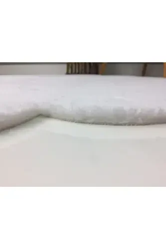 Seria Halı Beyaz Tavşan Post Halı Kürk Halı Puffy Post-Leopar - SARAR (1)