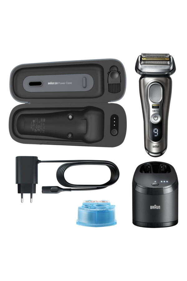 Series 9 Pro 9475cc Wet & Dry Electric Shaver + Clean&charge + Rechargeable Travel Case - 7